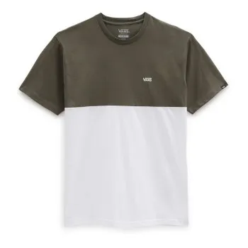 VANS MN COLORBLOCK TEE WHITE/GRAPE LEA 