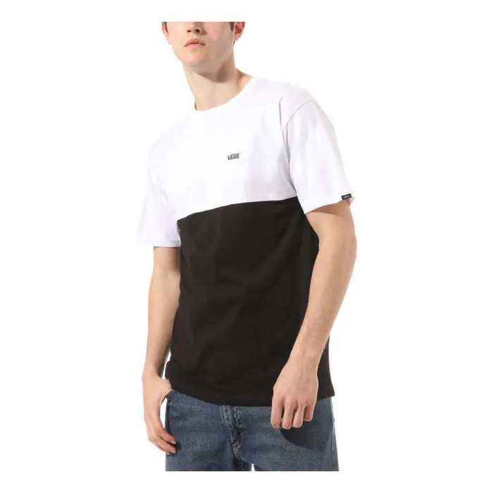 VANS MN COLORBLOCK TEE BLACK/WHITE 