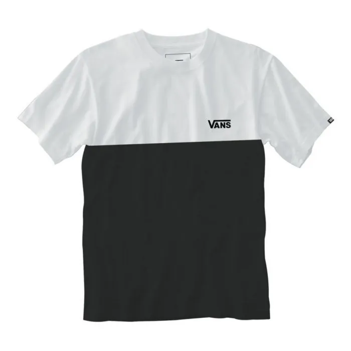 VANS MN COLORBLOCK TEE BLACK/WHITE 