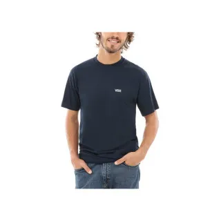 VANS C/O MN LEFT CHEST LOGO T NAVY/WHITE 