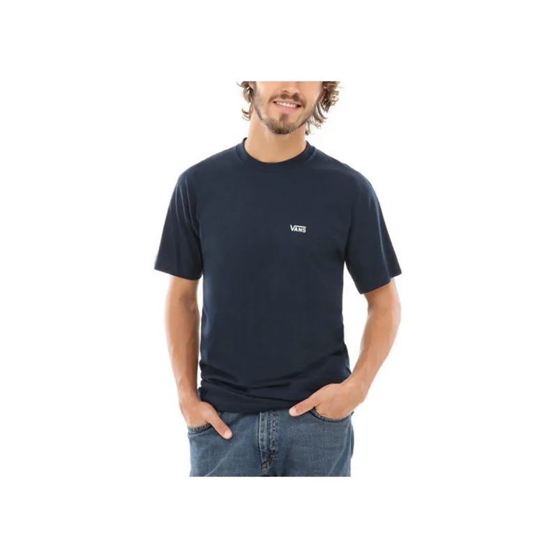 VANS C/O MN LEFT CHEST LOGO T NAVY/WHITE 