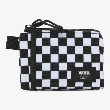 VANS MN VANS POUCH WALLET Black/White Check 