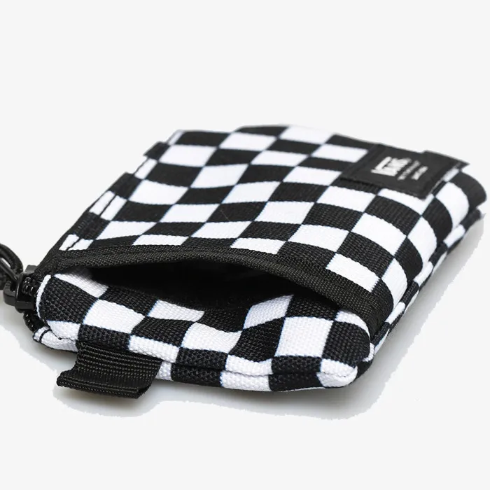 VANS MN VANS POUCH WALLET Black/White Check 