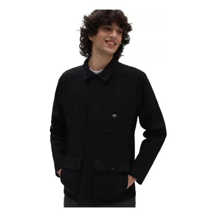 VANS C/O MN DRILL CHORE COAT BLACK 