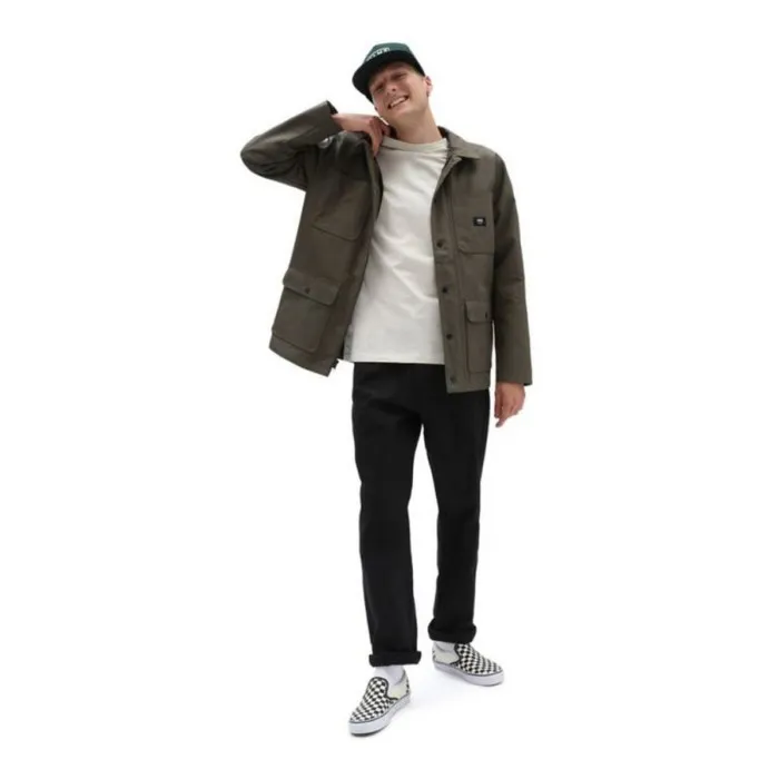 VANS MN DRILL CHORE COAT GRAPE LEAF 