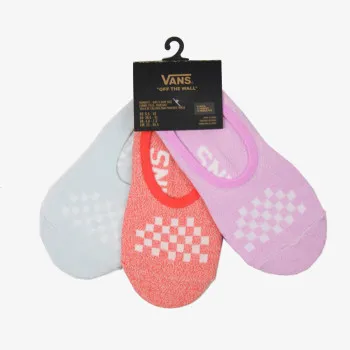 VANS WM 1-6 3PK C MARL CA PASTEL MULTI 