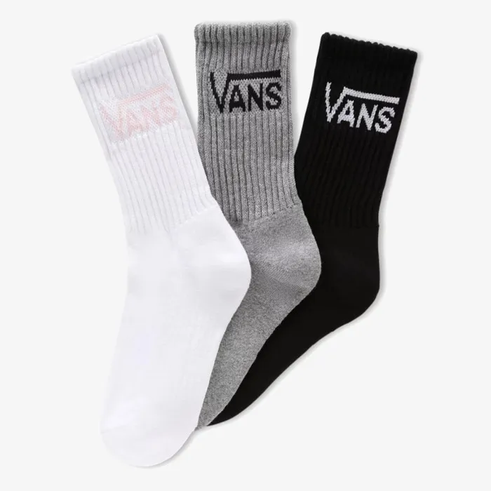 VANS WM CLASSIC CREW WMNS 6.5-10 3PK 