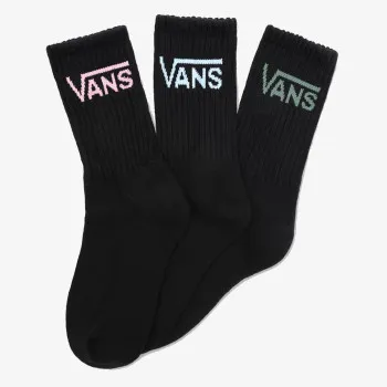 VANS WM CLASSIC CREW WMNS 6.5-10 3PK 