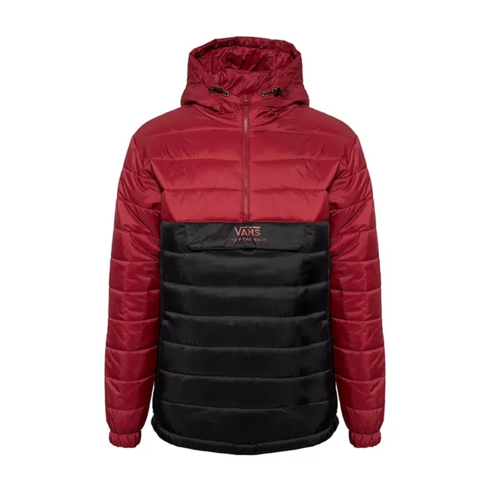 VANS MN CARLTON PUFFER II POMEGRANATE/BLA 