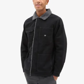VANS C/O MN DRILL CHORE COAT BLACK/ASPHALT 