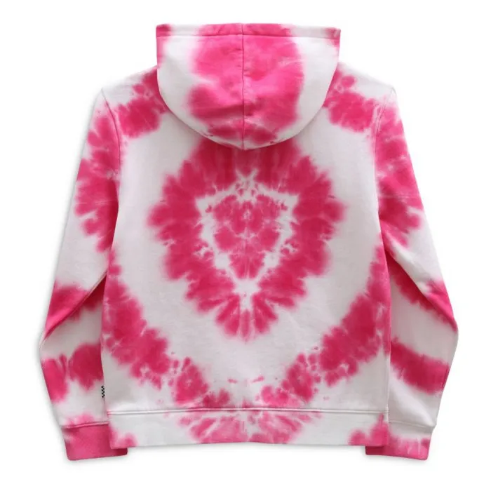 VANS TIE DYE HEART HOODIE 