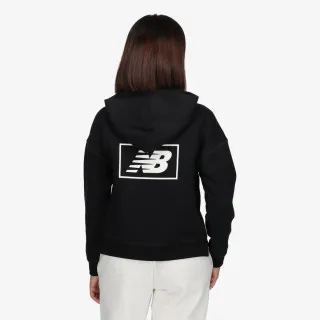 NEW BALANCE Essentials Brushed Back Fleece Hoodie