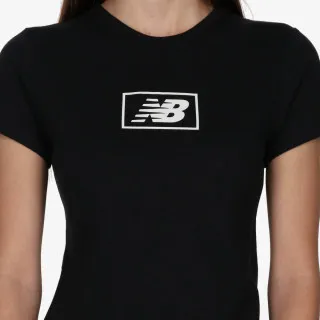NEW BALANCE Essentials Cotton Jersey Athletic Fit T-