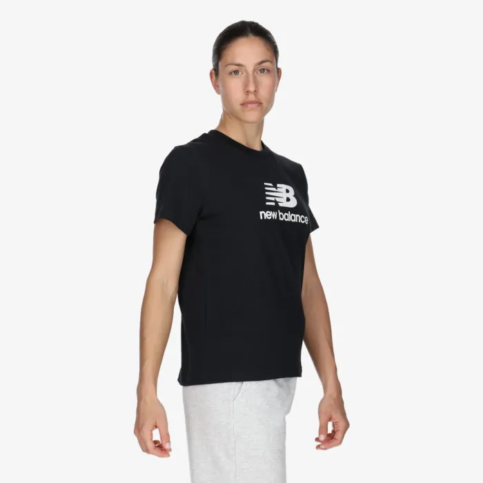 New Balance Jersey Stacked Logo T-Shirt 