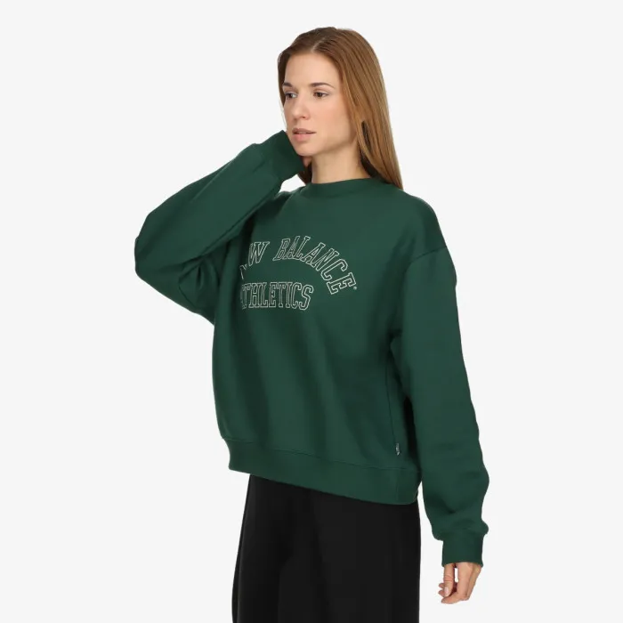 NEW BALANCE Graphic Fleece Crew 