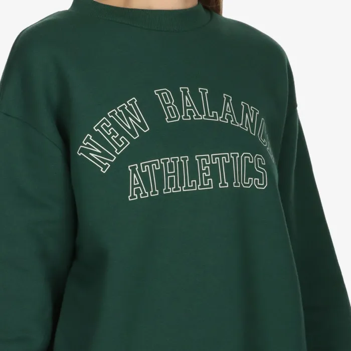 NEW BALANCE Graphic Fleece Crew 