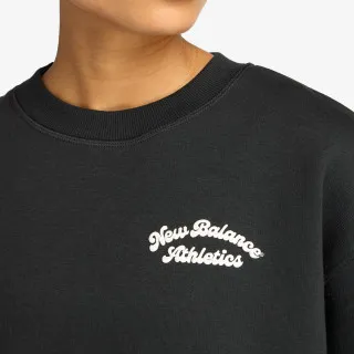 NEW BALANCE Linear Heritage Fleece Crew 