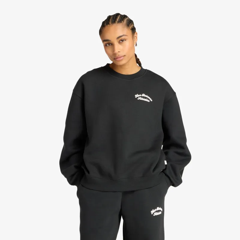 NEW BALANCE Linear Heritage Fleece Crew 